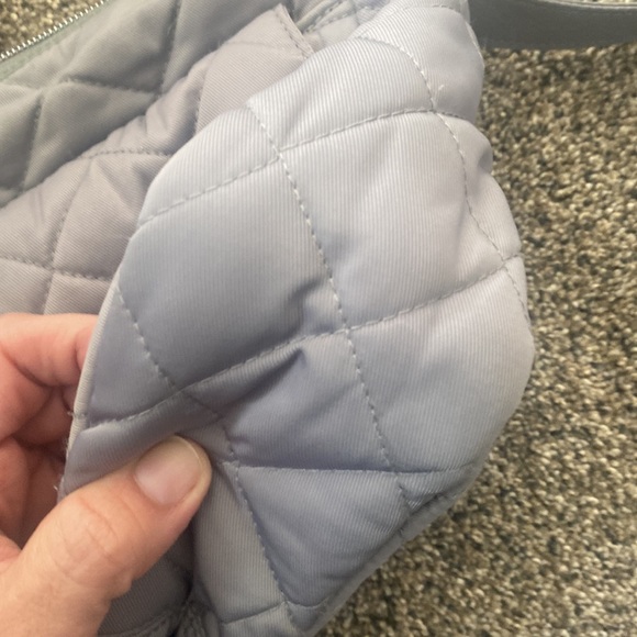 Vera Bradley Microfiber Grey Crossbody - Picture 8 of 11